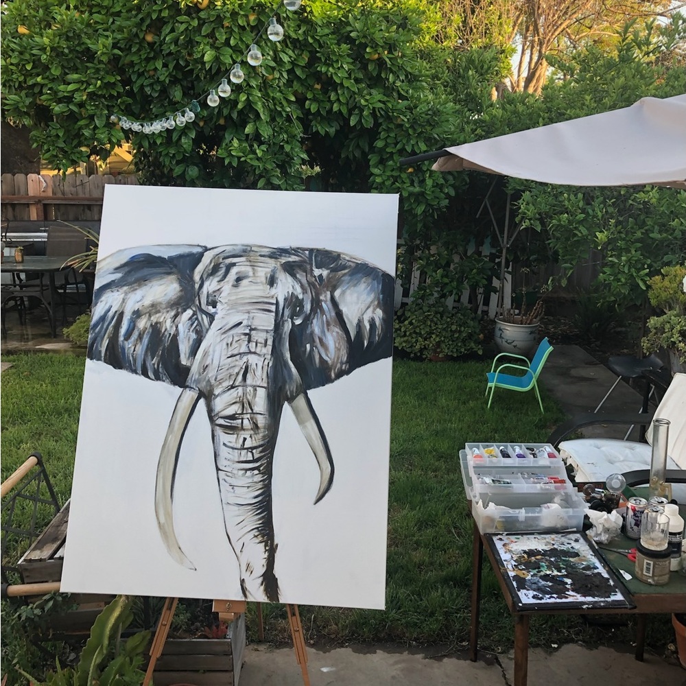 He paints - Picture 5 of 16